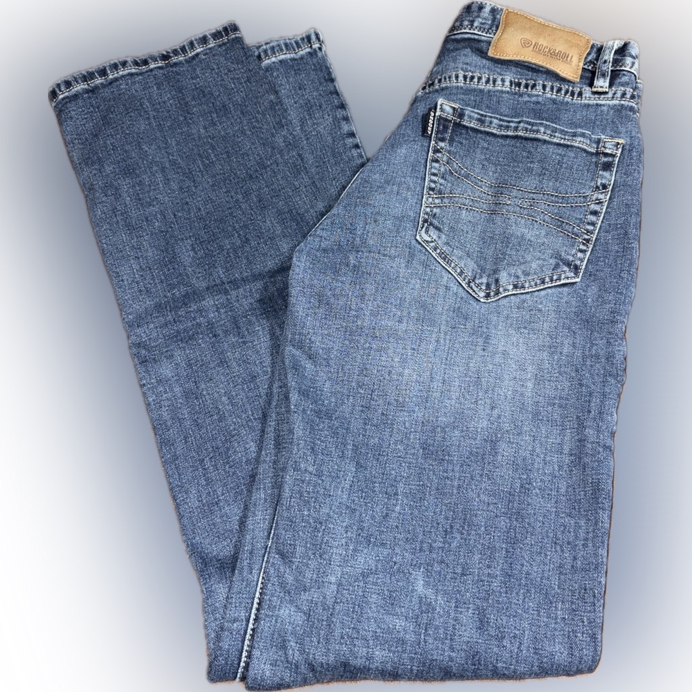 Mens ROCK & ROLL Denim HOOEY jeans size 29x36